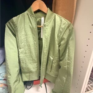 NWOT lululemon bomber Jacket size 2
